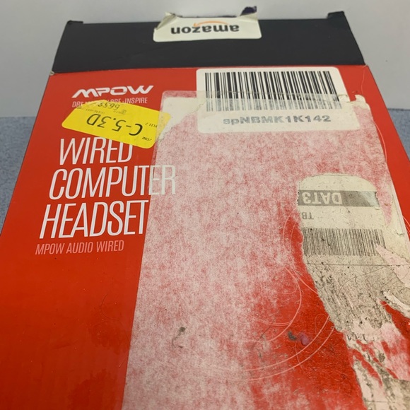 MPOW wired Headset with microphone. Brand New Never Used - Picture 4 of 4